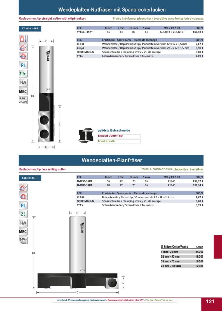 titman katalog 2023 wendeplatten fraeser seite 04