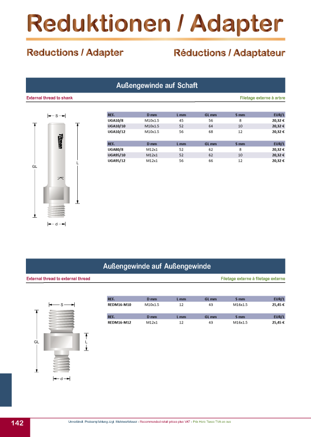 titman katalog 2025 reduktionen adapter 01