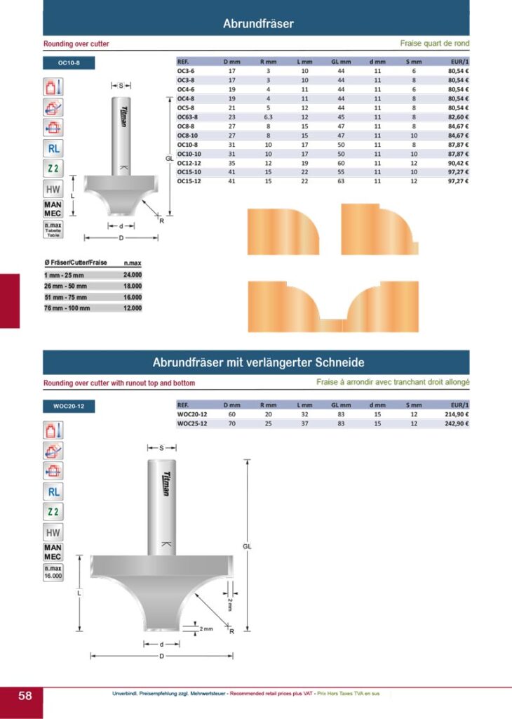 titman katalog 2023 abrundfraeser seite 06