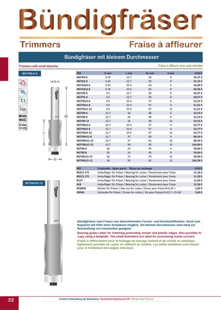 titman katalog 2023 buendigfraeser seite 01