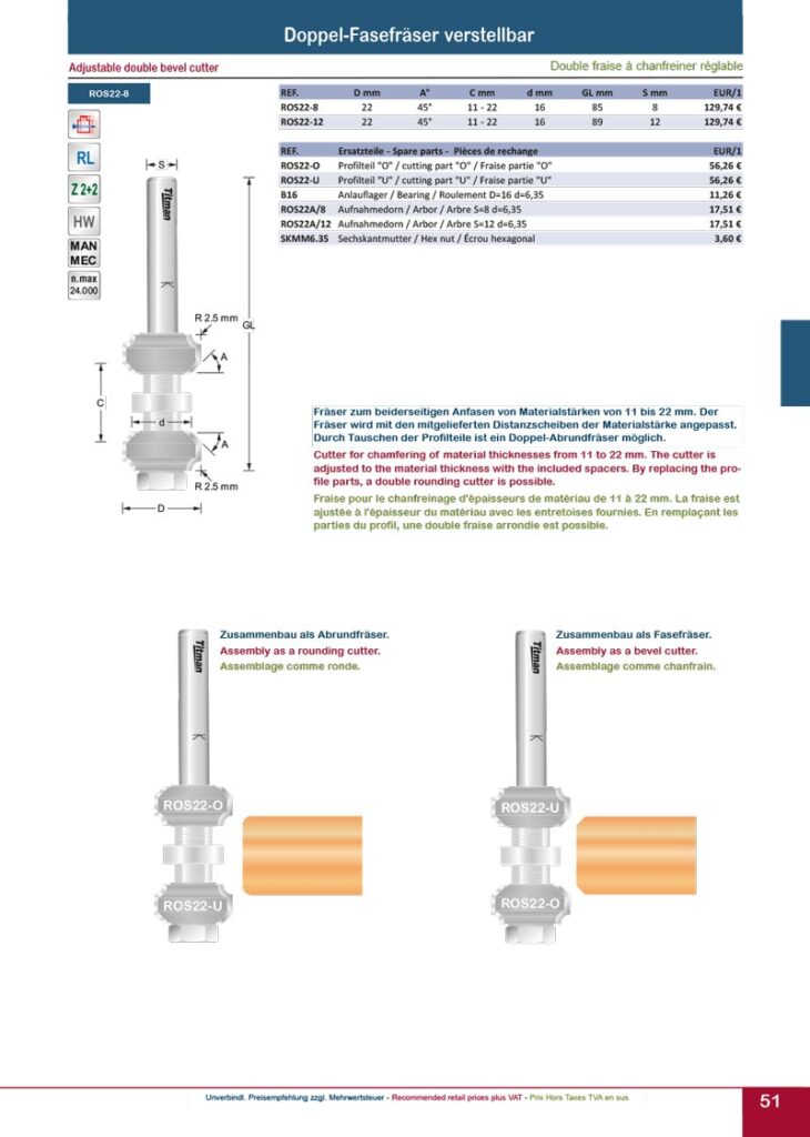 titman katalog 2023 fasefraeser seite 10