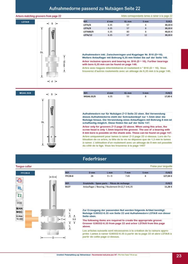 titman katalog 2023 nutsaegen seite 02