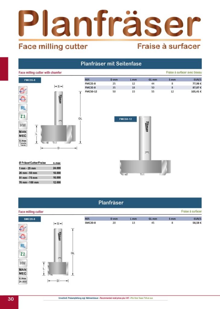 titman katalog 2023 planfraeser seite 01