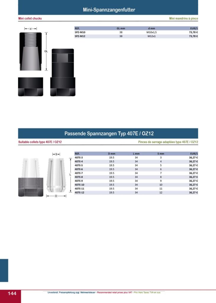 titman katalog 2023 reduktionen adapter seite 03